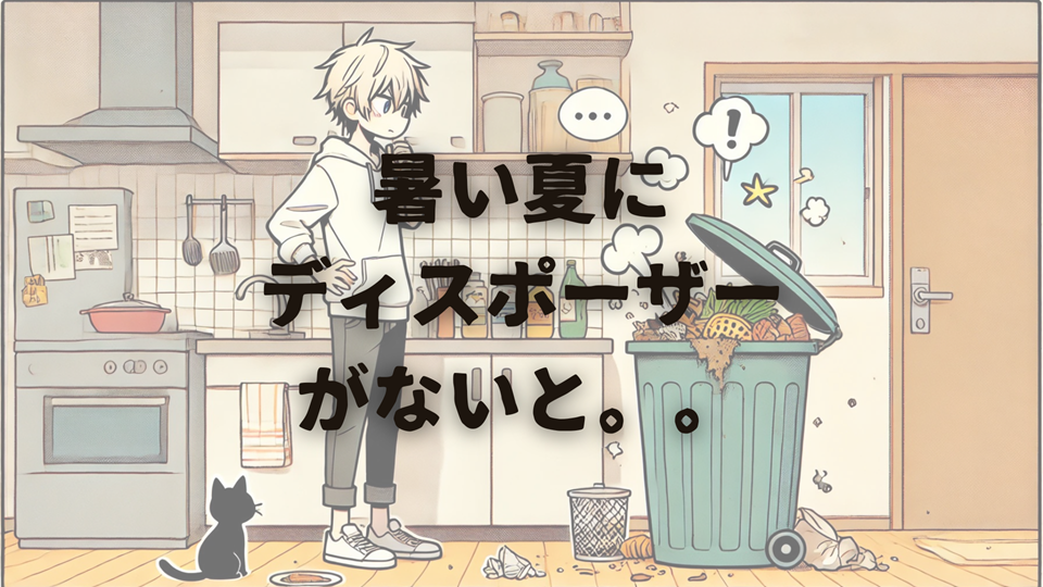 暑い夏にディスポーザーがないと。。。